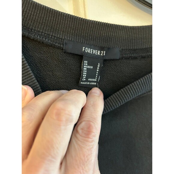 Forever 21 Drop Shoulder Sweatshirt - Picture 2 of 5